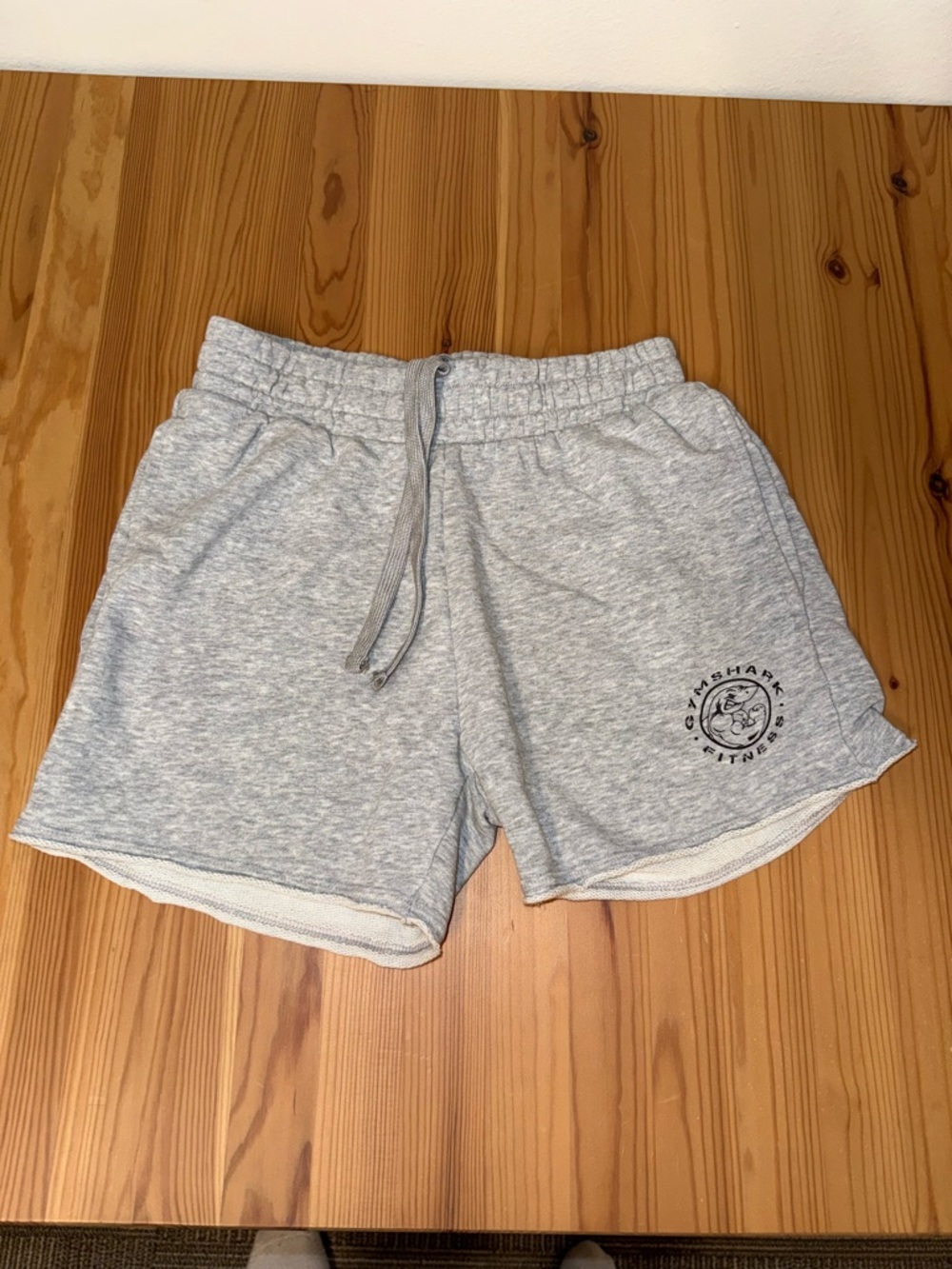 Gymshark Men’s Light Gray Athletic Lounge Shorts